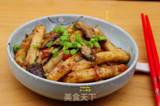 炒年糕的做法