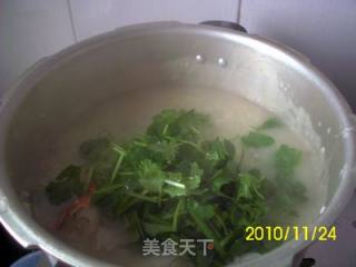 清蟹海蛎粥的做法步骤：2