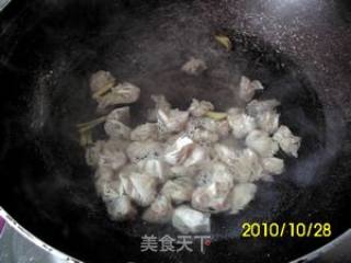 豆芽燕皮汤的做法步骤：2