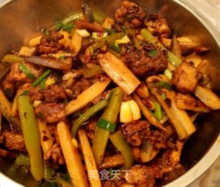 干锅鸡的家常做法的做法