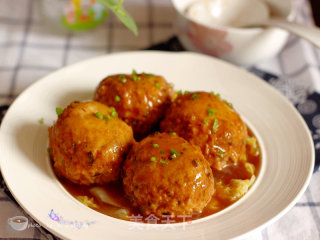 【年夜饭吉利压轴大菜】少油版四喜丸子
