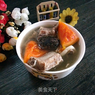 木瓜排骨汤的做法