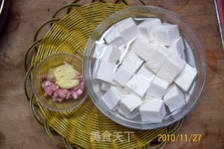 麻辣肉末烧豆腐的做法步骤：6