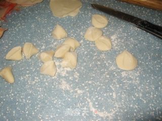 韭菜鸡蛋饺子的做法步骤：2