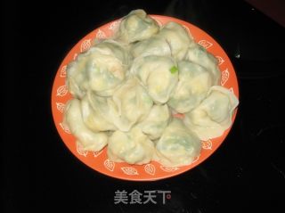 韭菜鸡蛋饺子的做法步骤：2