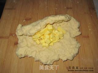 肉松面包卷的做法步骤：3