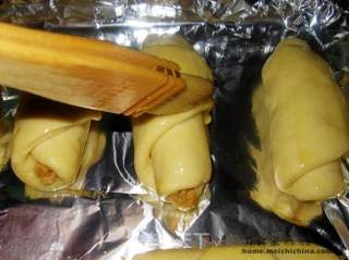 肉松面包卷的做法步骤：3