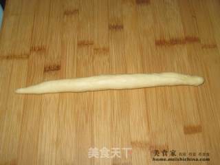 芝士培根面包的做法步骤：2
