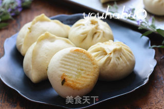 烤韭菜包子的做法