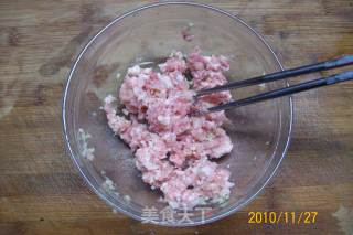 荠菜鲜肉土豆饼的做法步骤：2