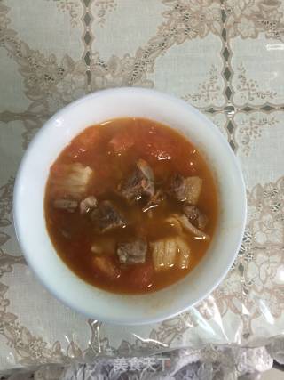 西红柿炖牛腩的做法