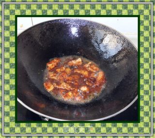 肉炒豆酱青椒的做法步骤：2