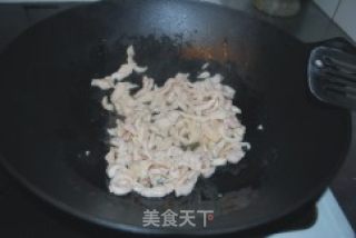 豆豉黑椒肉丝的做法步骤：2