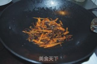 豆豉黑椒肉丝的做法步骤：2