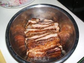 梅菜扣肉的做法步骤：2