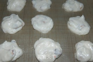 蛋白腰果脆饼的做法步骤：2