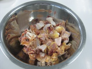 崂山松蘑炖鸡的做法步骤：2
