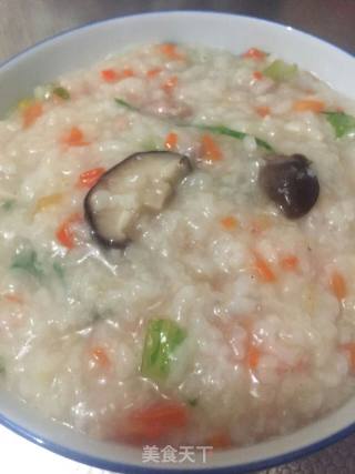 蔬菜瘦肉粥的做法