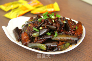 酱爆茄子的做法