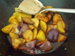 免炸版地三鲜的做法步骤：2