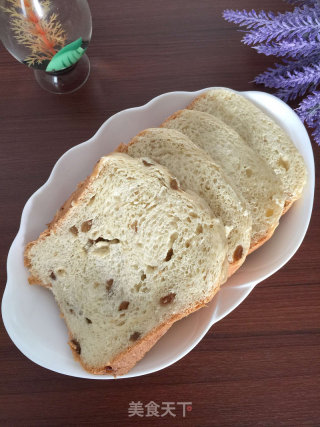 葡萄干吐司的做法