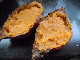 芝士焗红薯的做法步骤：4
