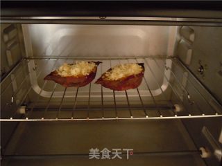 芝士焗红薯的做法步骤：4