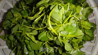 清炒草头的做法步骤：2