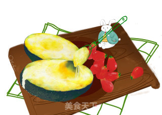 【食谱】牛油果焗蛋 自给自足的简单小资的做法