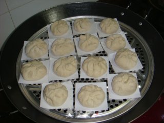 鲜菜肉包的做法步骤：2