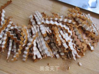 好吃正当时----芦蒿炒香干的做法步骤：2