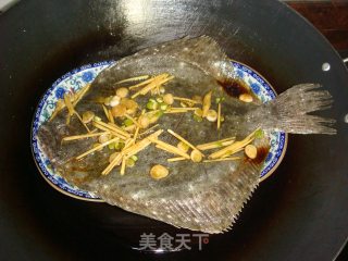 清蒸多宝鱼的做法步骤：2
