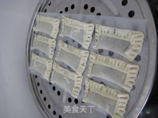 黑芝麻蒸饺的做法步骤：3