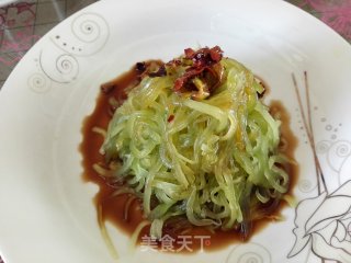 葱油莴笋丝的做法