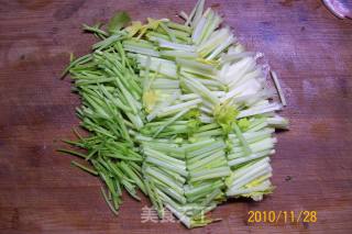 蚝油牛肉炒芹菜的做法步骤：8