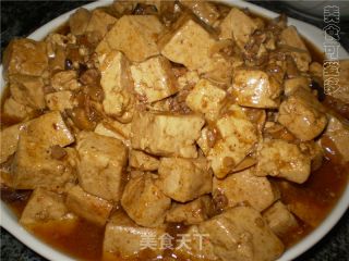 家常肉末豆腐的做法步骤：2