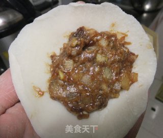 冬瓜肉馅蒸饺的做法步骤：2