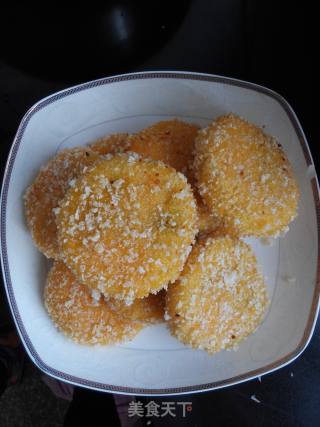 豆沙南瓜饼的做法