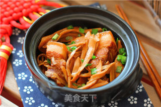 水笋烧肉的做法