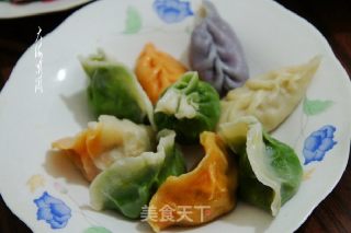五彩缤纷的年夜饺子的做法