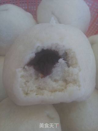 粘豆包的做法