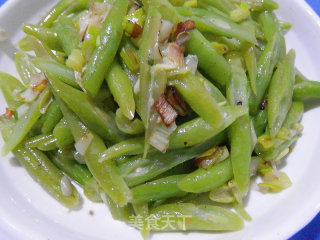 清炒四季豆的做法
