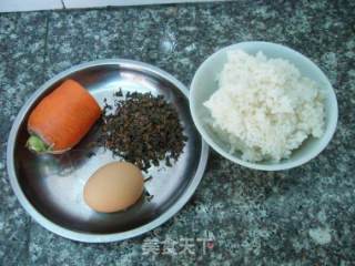 梅干菜炒饭的做法步骤：2