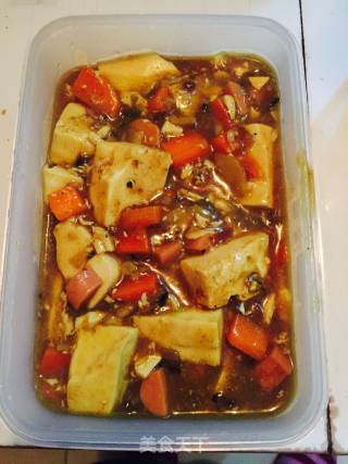 咖喱豆腐的做法