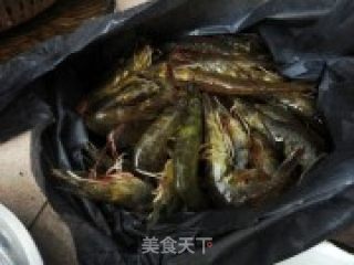 海鲜餐---葱爆大虾的做法步骤：4