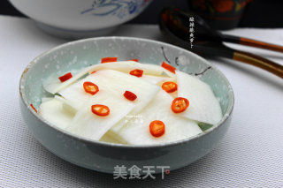 节后刮油，酸辣脆爽萝卜的做法