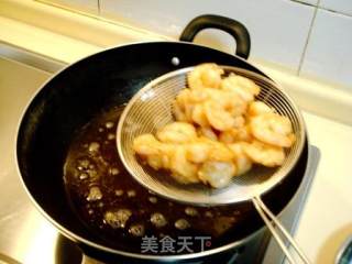 炸烹虾球的做法步骤：3