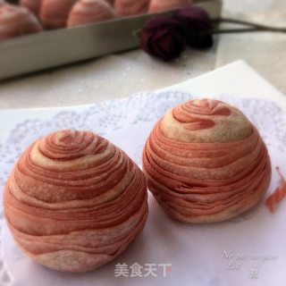 红曲豆沙酥的做法