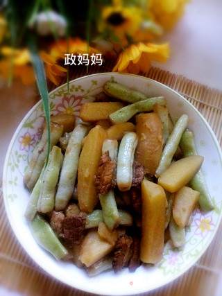 土豆炖芸豆的做法