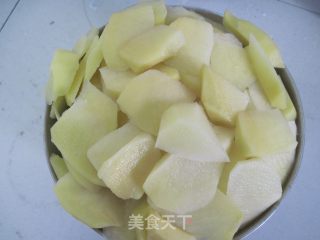 火腿土豆菜的做法步骤：3